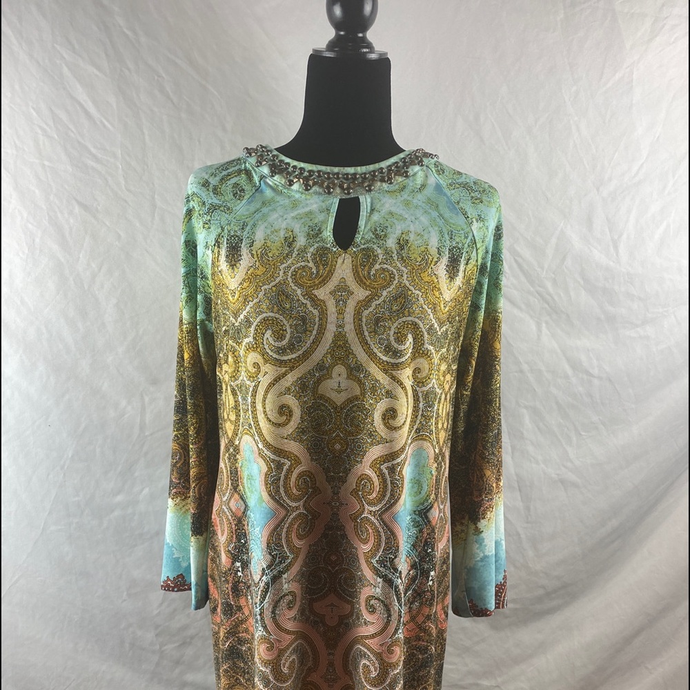 Chico’s Size 1 Dress mid knee